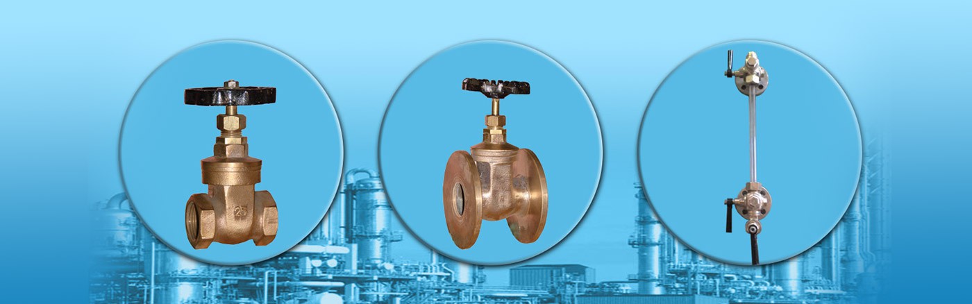 Bronze Steam Check Valves, Bronze Guage Glass Valves, SG Iron Guage Glass Valves