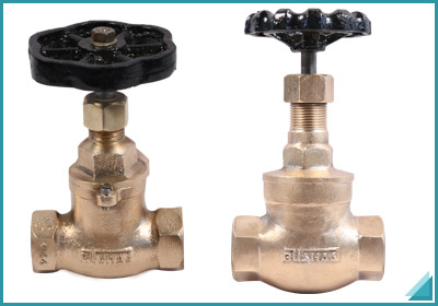 Bronze Steam Stop Screwed Valve